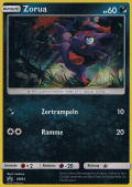 Zorua aus dem Set SM Black Star Promos