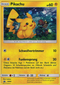 Pikachu aus dem Set SM Black Star Promos