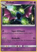 Golbat aus dem Set Sonne und Mond