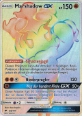 Marshadow GX aus dem Set Nacht in Flammen