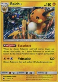 Raichu aus dem Set Nacht in Flammen