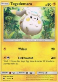 Togedemaru aus dem Set Nacht in Flammen