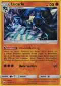 Lucario aus dem Set Nacht in Flammen