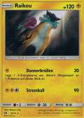 Raikou aus dem Set Schimmernde Legenden