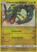 Schimmerndes Rayquaza aus dem Set Schimmernde Legenden