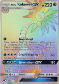 Alola-Kokowei GX aus dem Set Aufziehen der Sturmrte