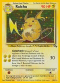 Raichu aus dem Set Fossil