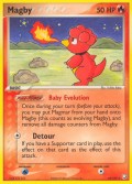 Magby aus dem Set EX Team Rocket Returns