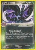 Dunkles Golbat aus dem Set EX Team Rocket Returns