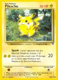 Pikachu aus dem Set Legendary Collection