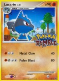 Lucario aus dem Set Pokémon Rumble